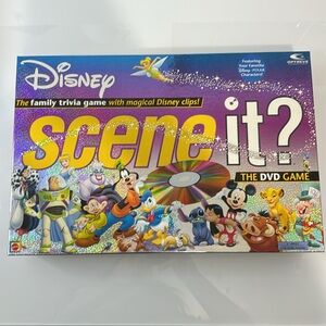 Disney Scene It family trivia DVD game ages 6-Adult